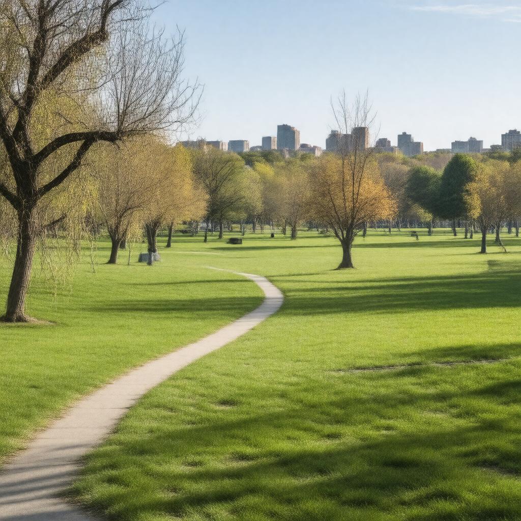 AI-created image of Seven Hills Park