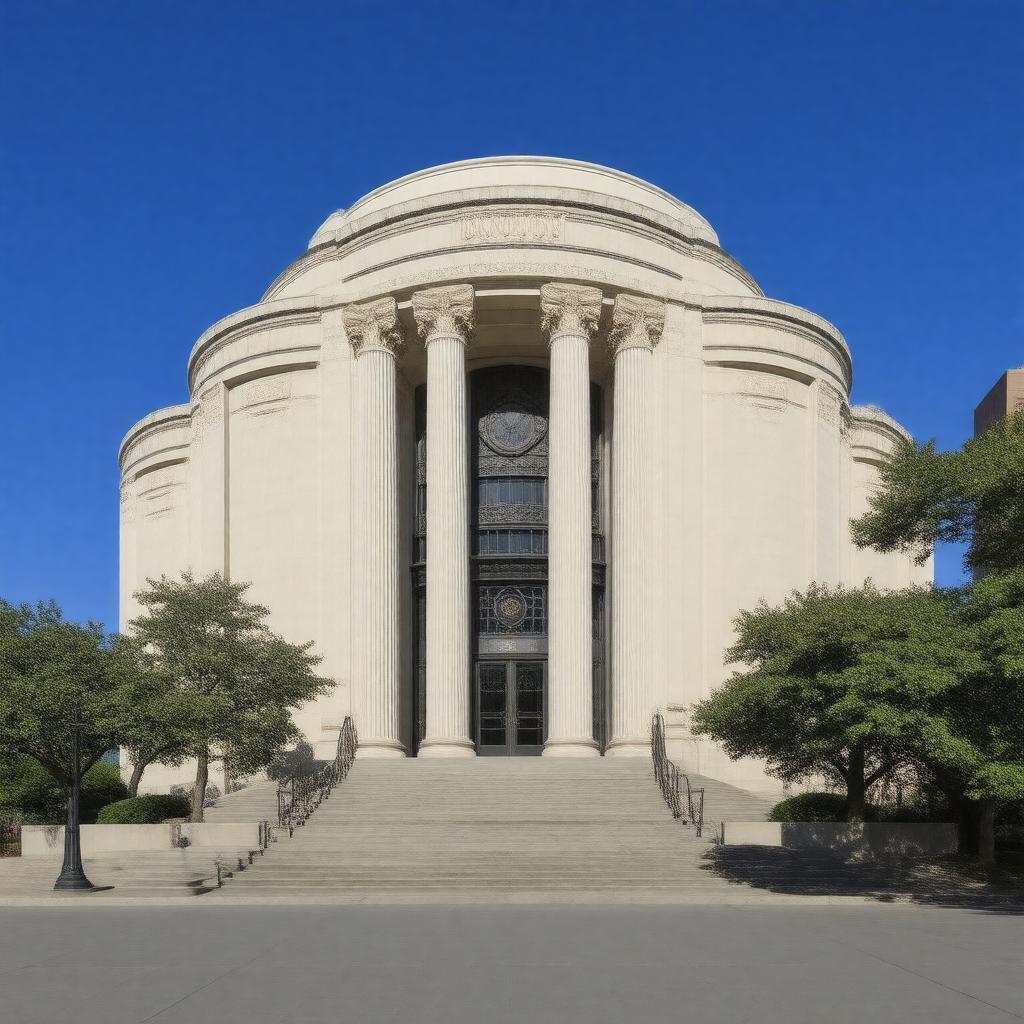 AI-created image of Severance Hall