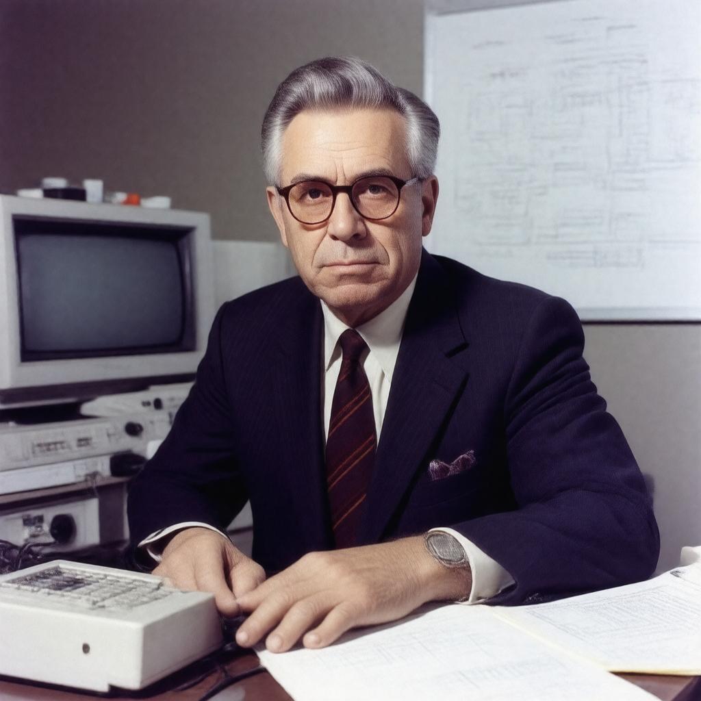 Click to view larger image AI-created image of Severo Ornstein