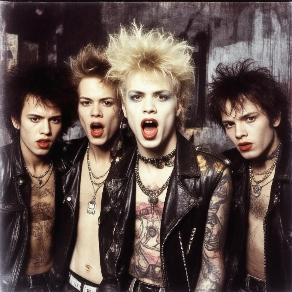 AI-created image of Sex Pistols