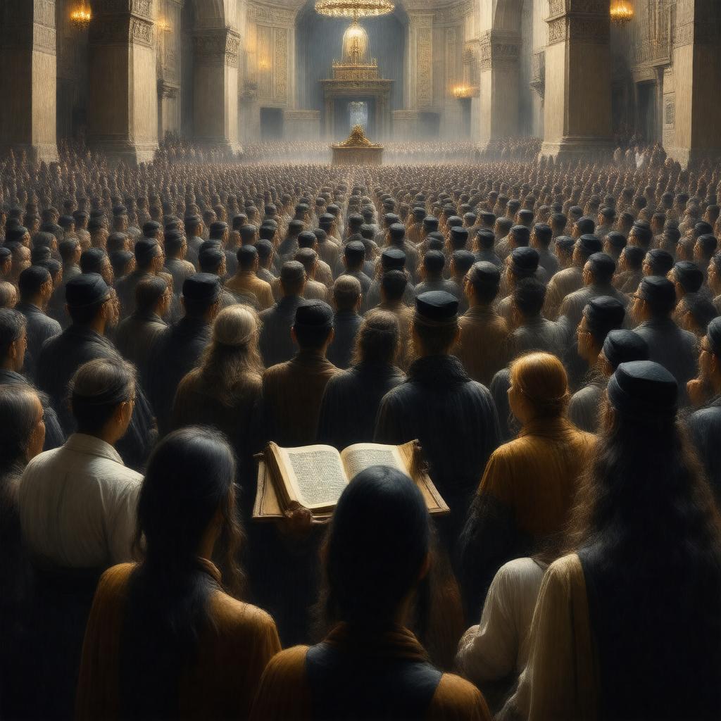 Click to view larger image AI-created image of Shabbat HaGadol