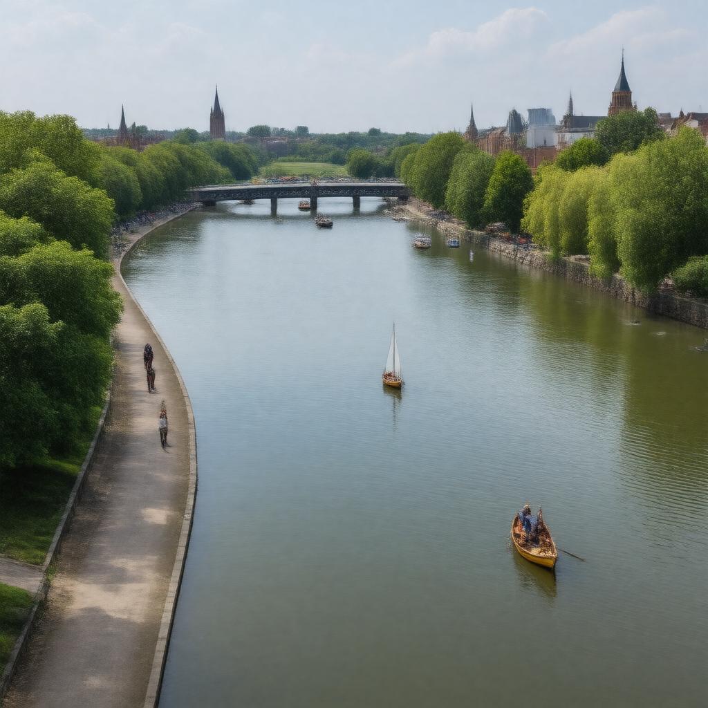 AI-created image of Shadwell Basin