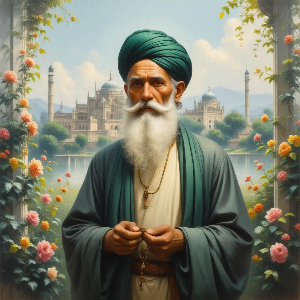 AI-created image of Shah Jalal