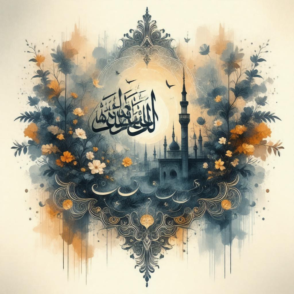 AI-created image of Shahada