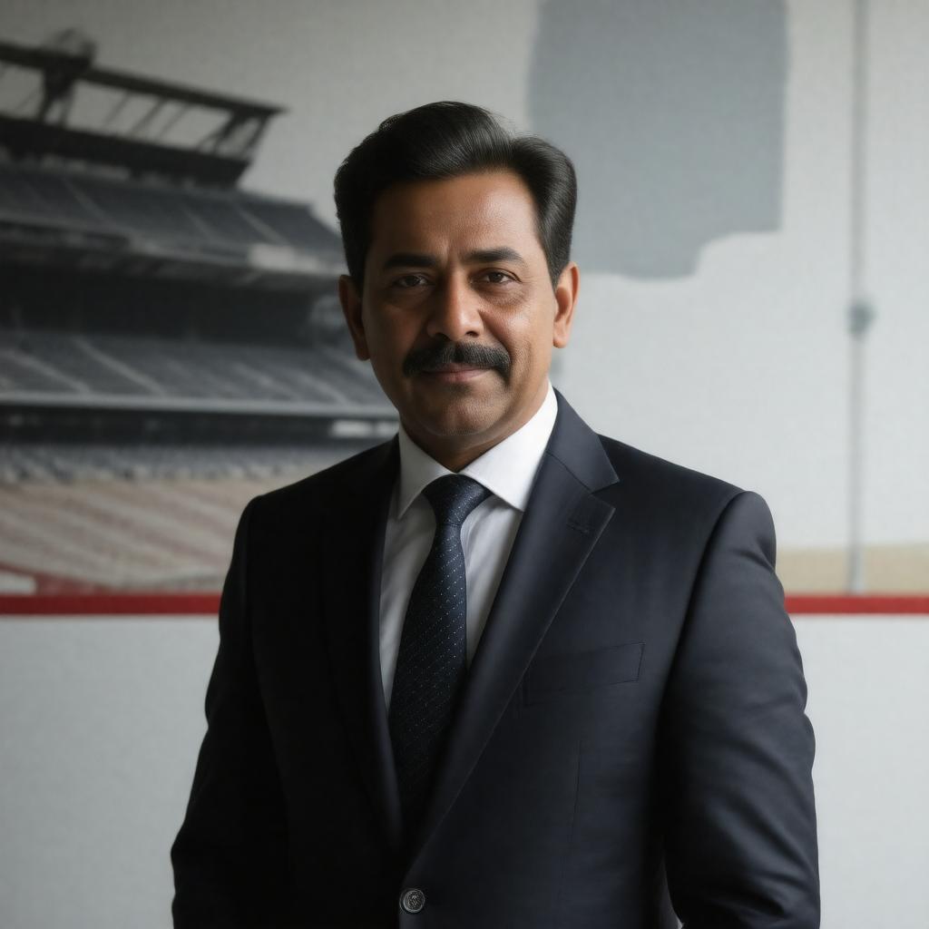 AI-created image of Shahid Rafiq Khan