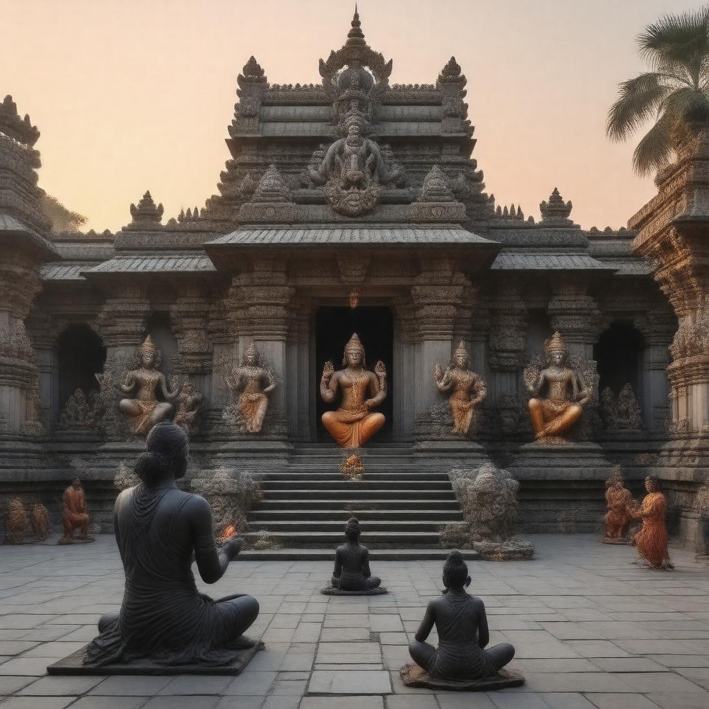 AI-created image of Shaiva Siddhanta