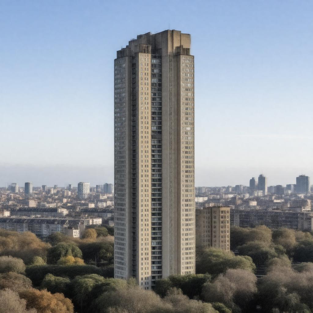 AI-created image of Shakespeare Tower
