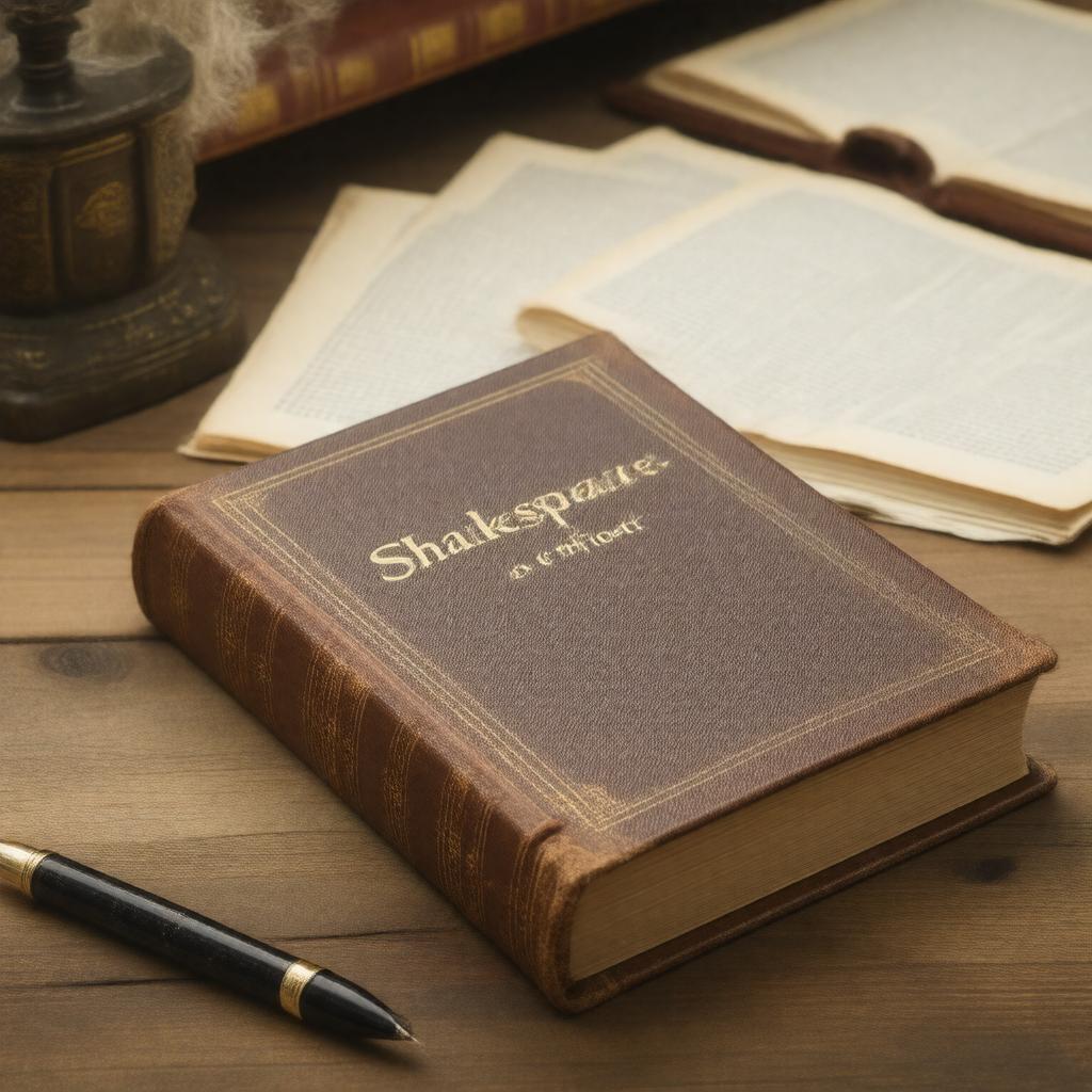 AI-created image of Shakespeare; or, the Poet