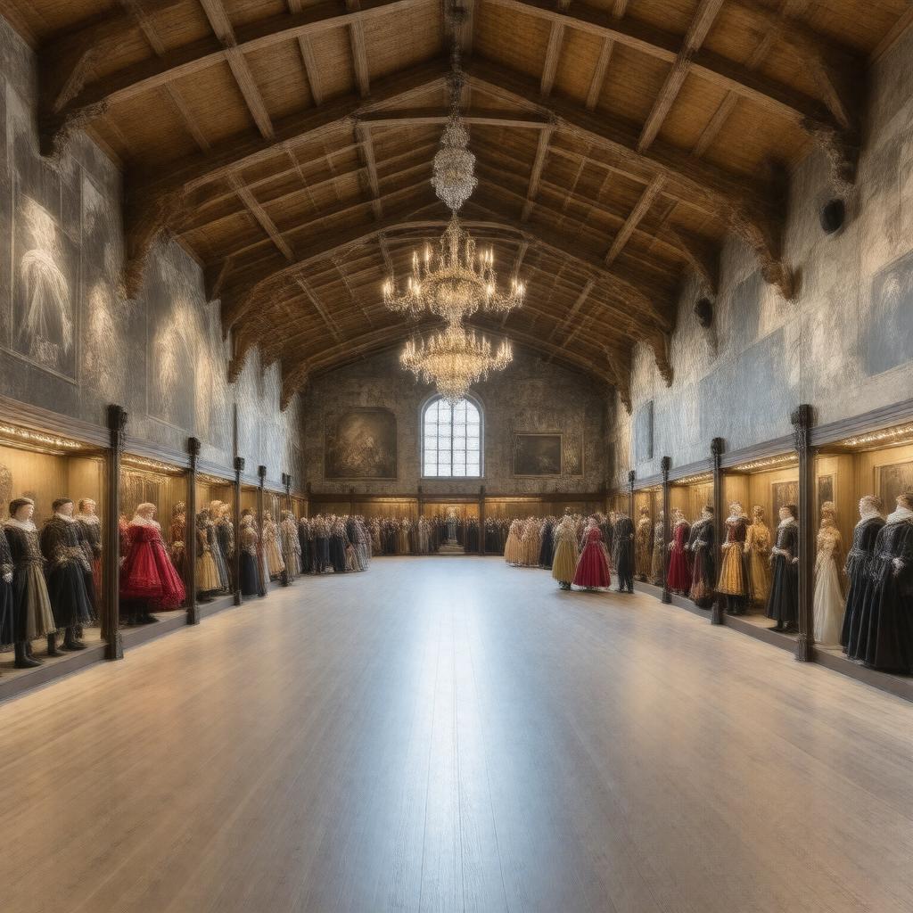 AI-created image of Shakespeare's Globe Exhibition