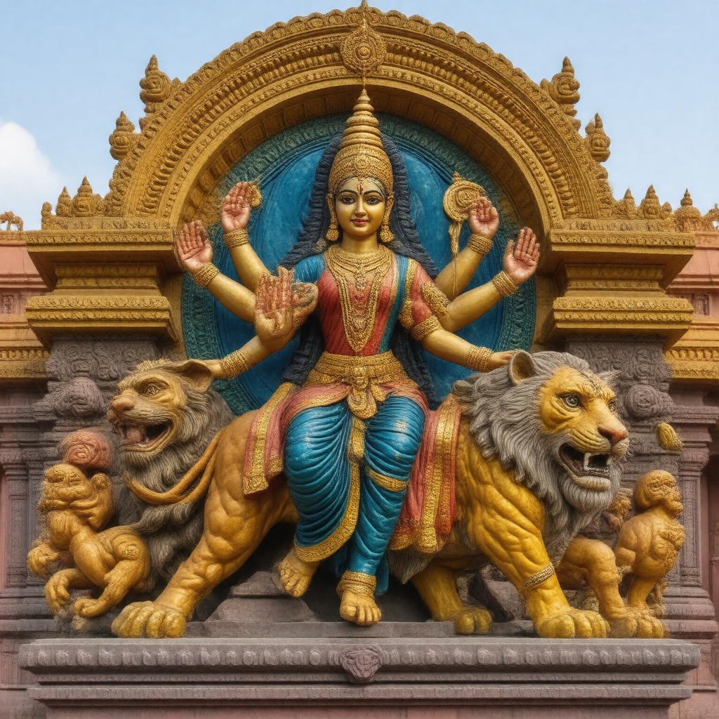 AI-created image of Shaktism