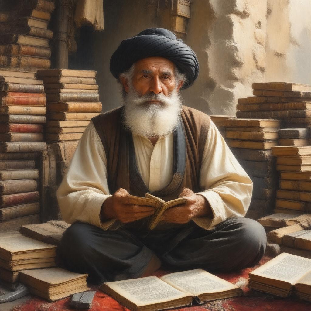 Click to view larger image AI-created image of Shalom Shabazi