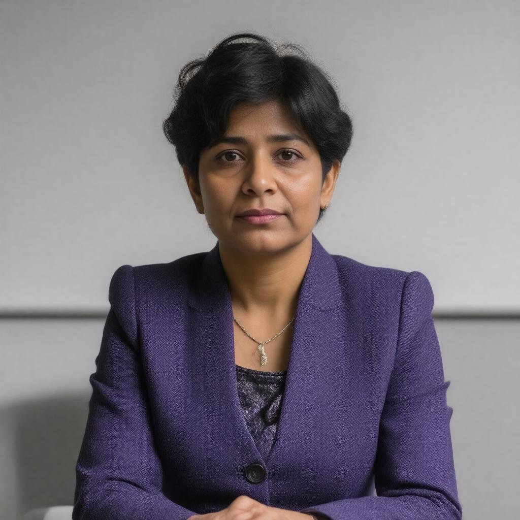 AI-created image of Shami Chakrabarti