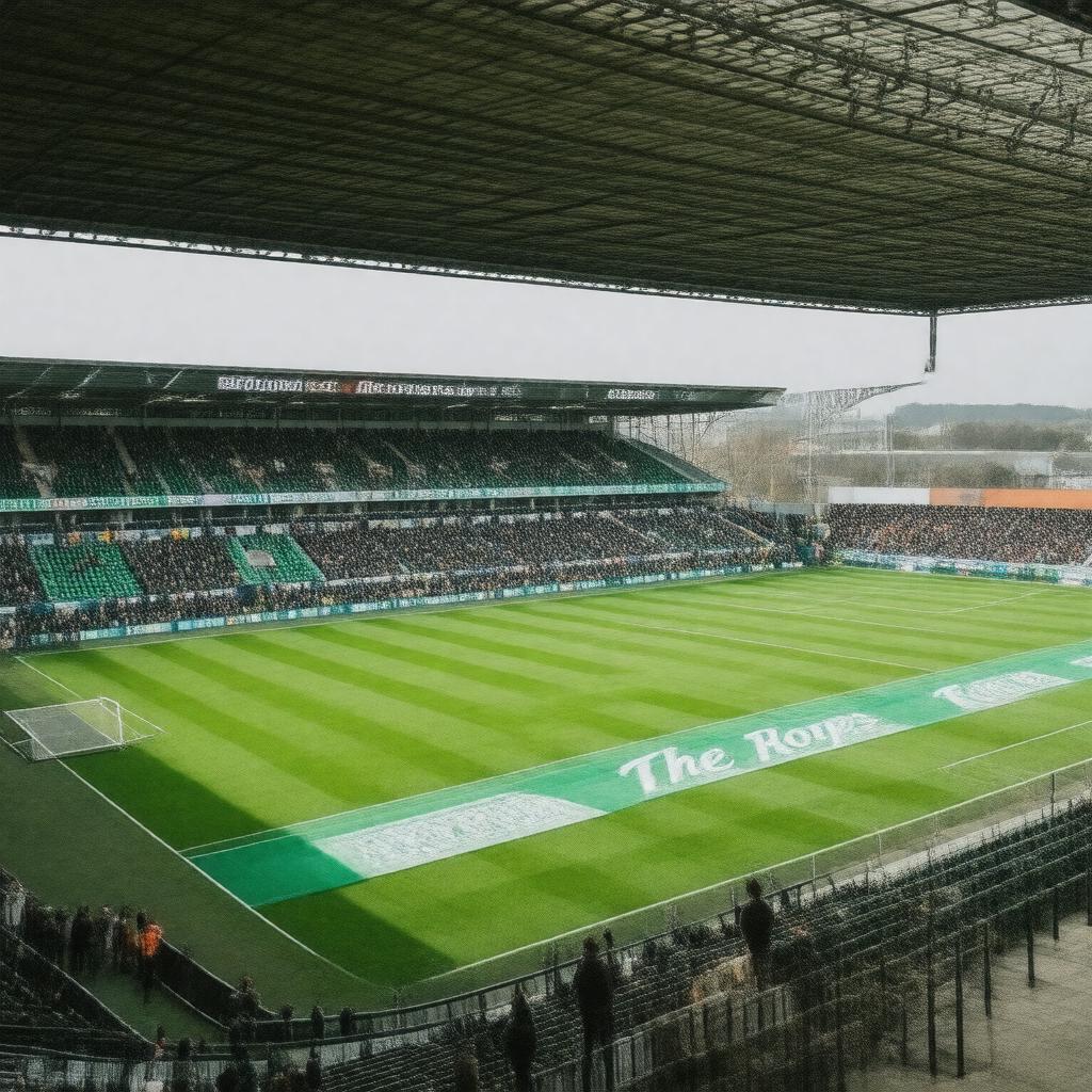 AI-created image of Shamrock Rovers FC