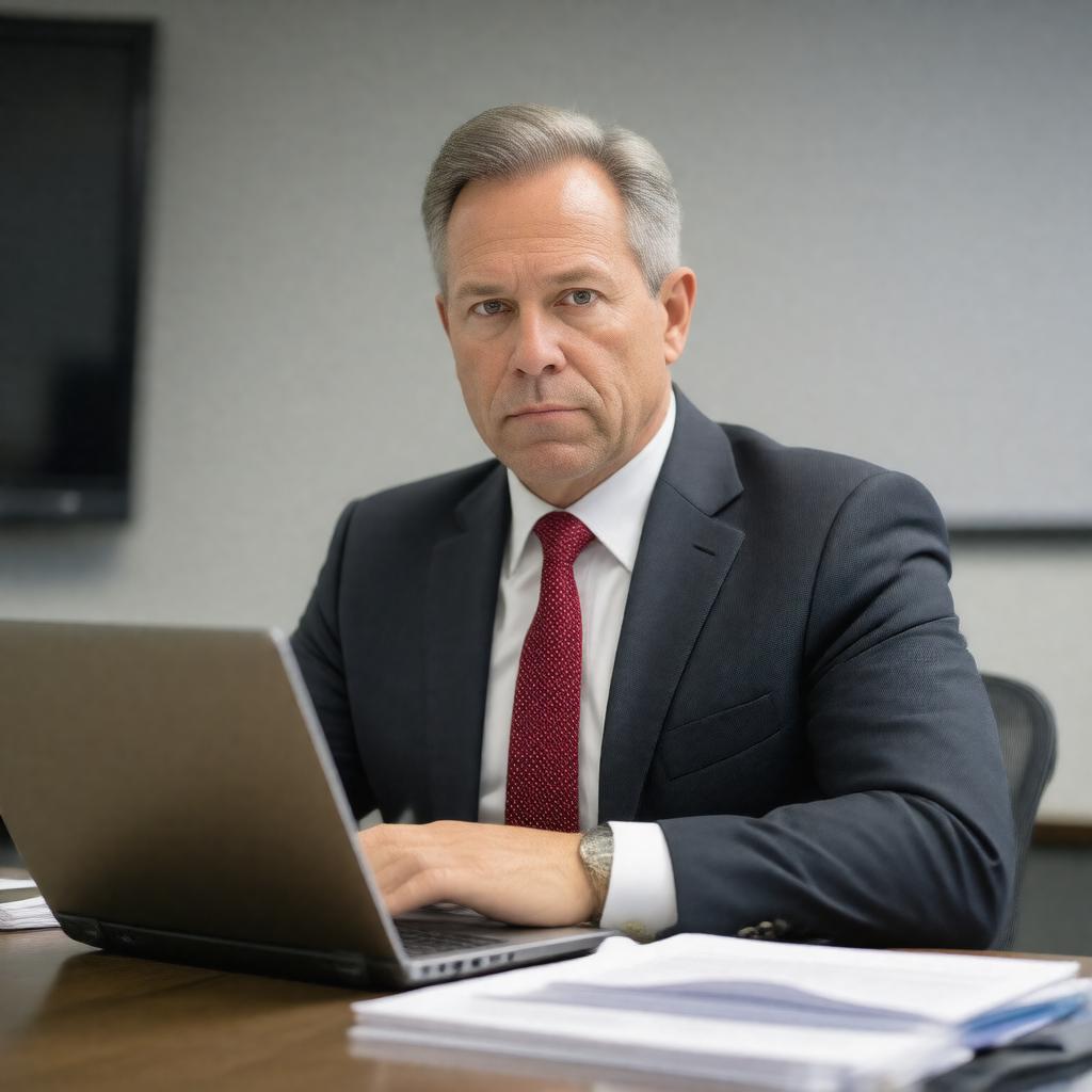 AI-created image of Shane Goldmacher