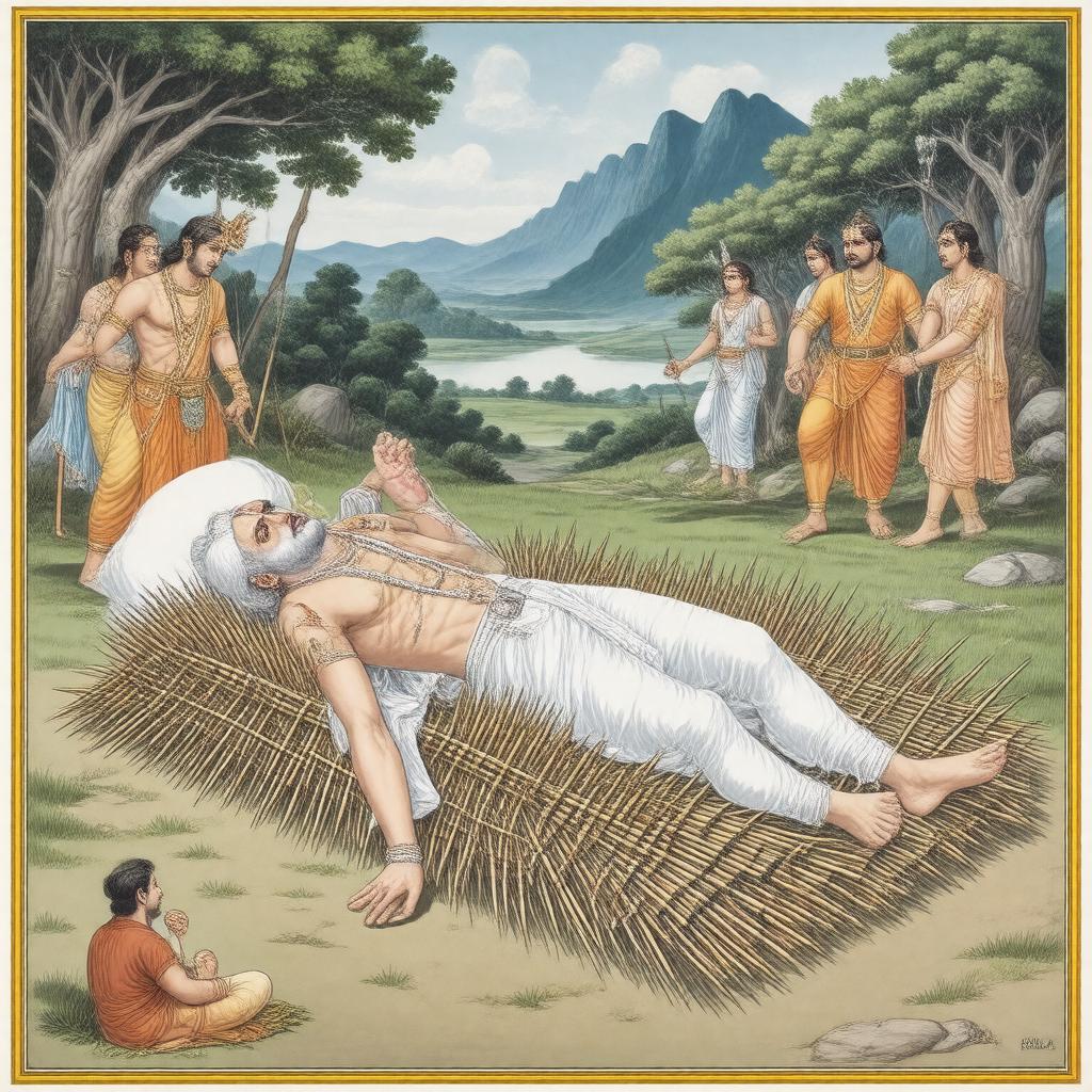 AI-created image of Shanti Parva