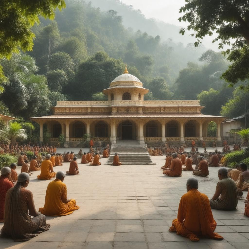 AI-created image of Shantikunj