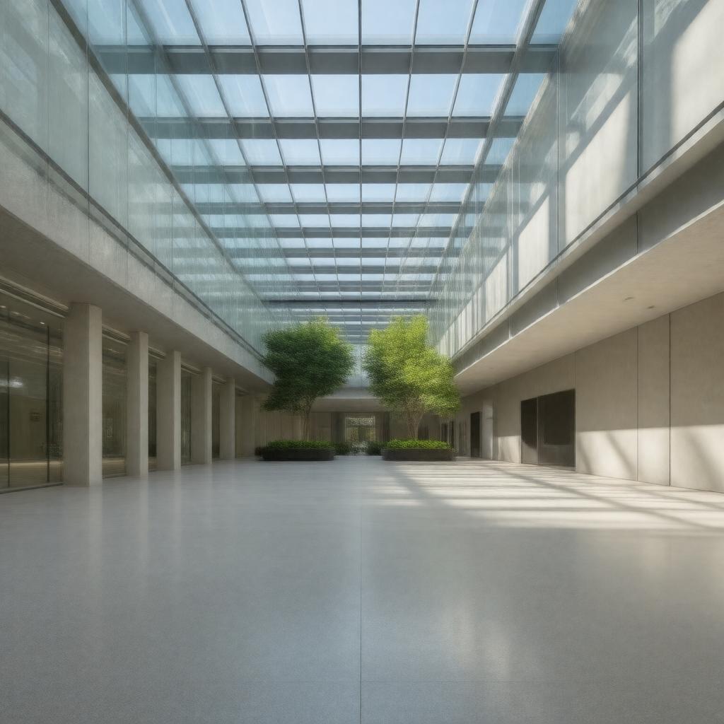 AI-created image of Shapiro Family Courtyard