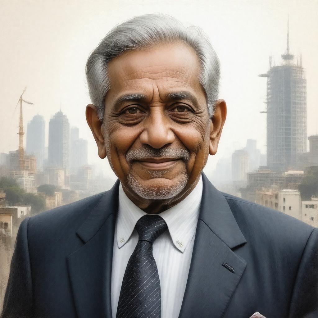 AI-created image of Shapoorji Mistry