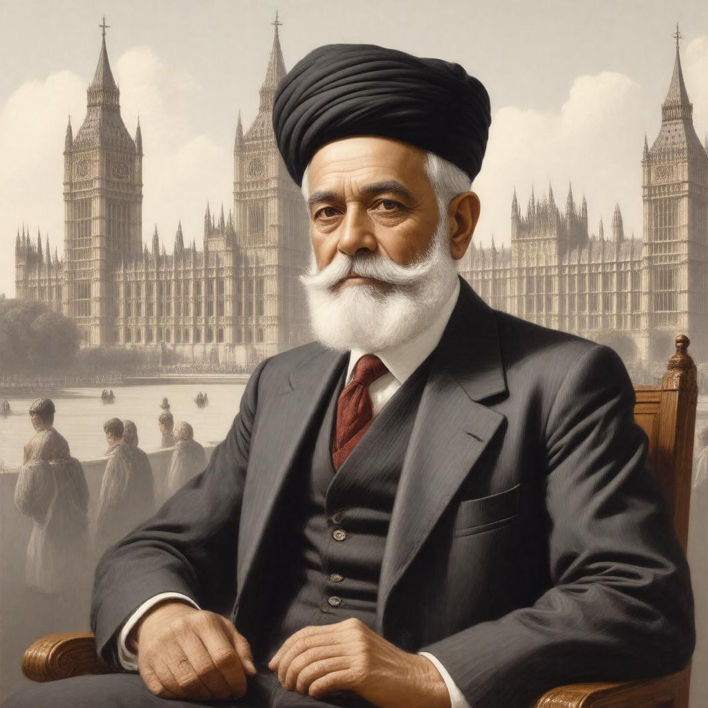 AI-created image of Shapurji Saklatvala