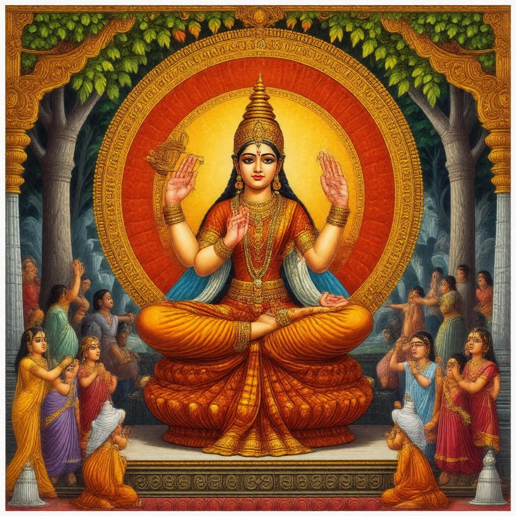 AI-created image of Sharadotsav