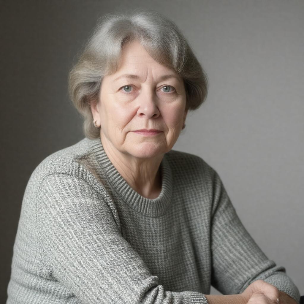 AI-created image of Sharman Macdonald