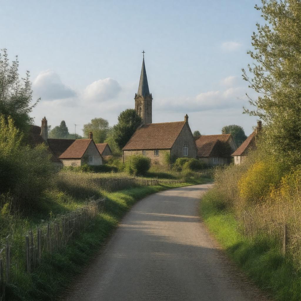 AI-created image of Sharnbrook