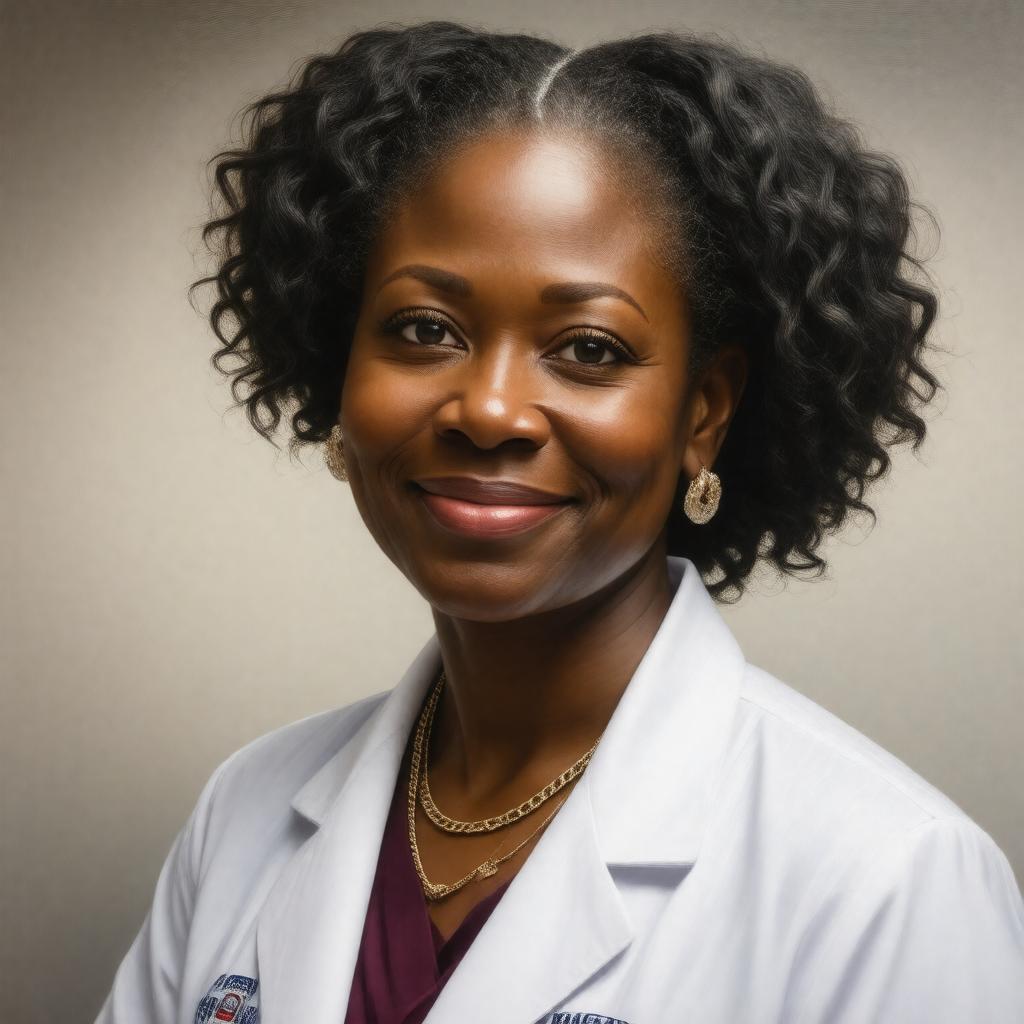 AI-created image of Sharon Malone