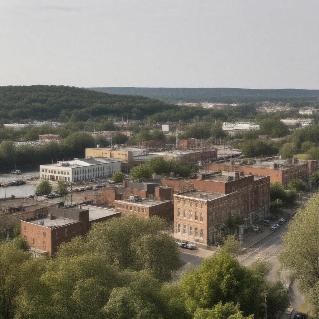 AI-created image of Sharon, Pennsylvania, USA