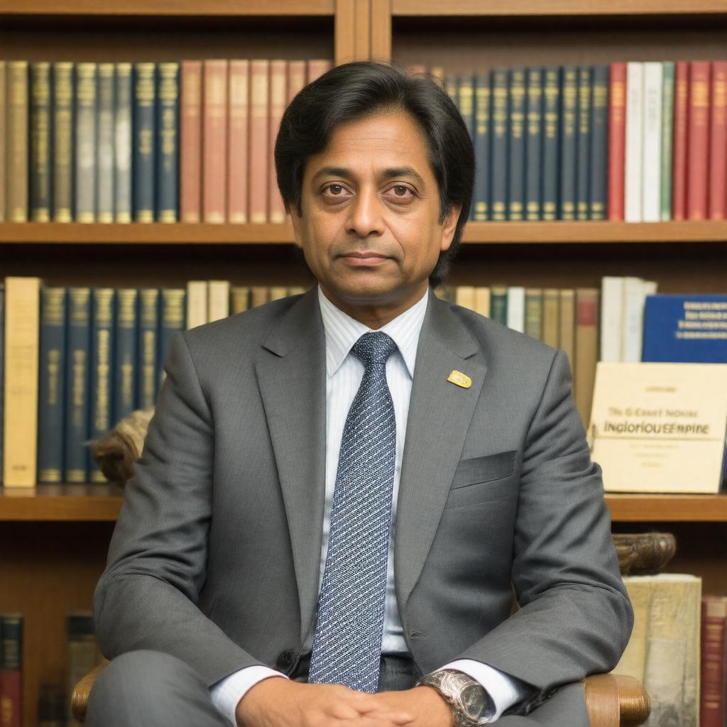 AI-created image of Shashi Tharoor