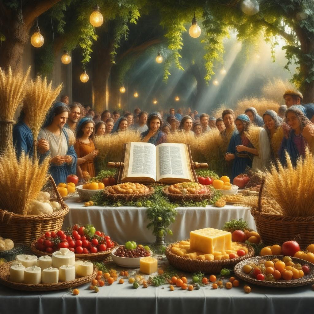 AI-created image of Shavuot