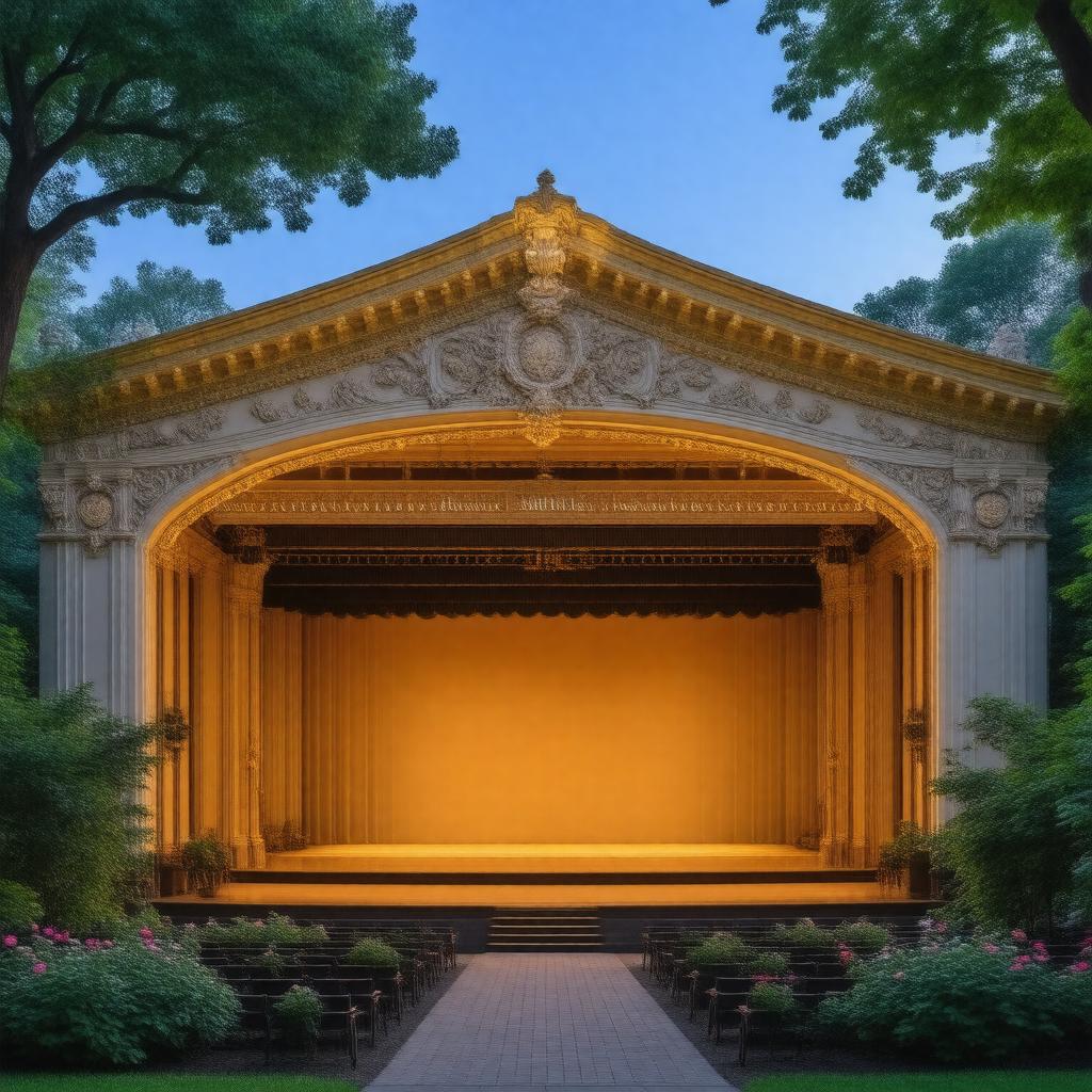 AI-created image of Shaw Festival