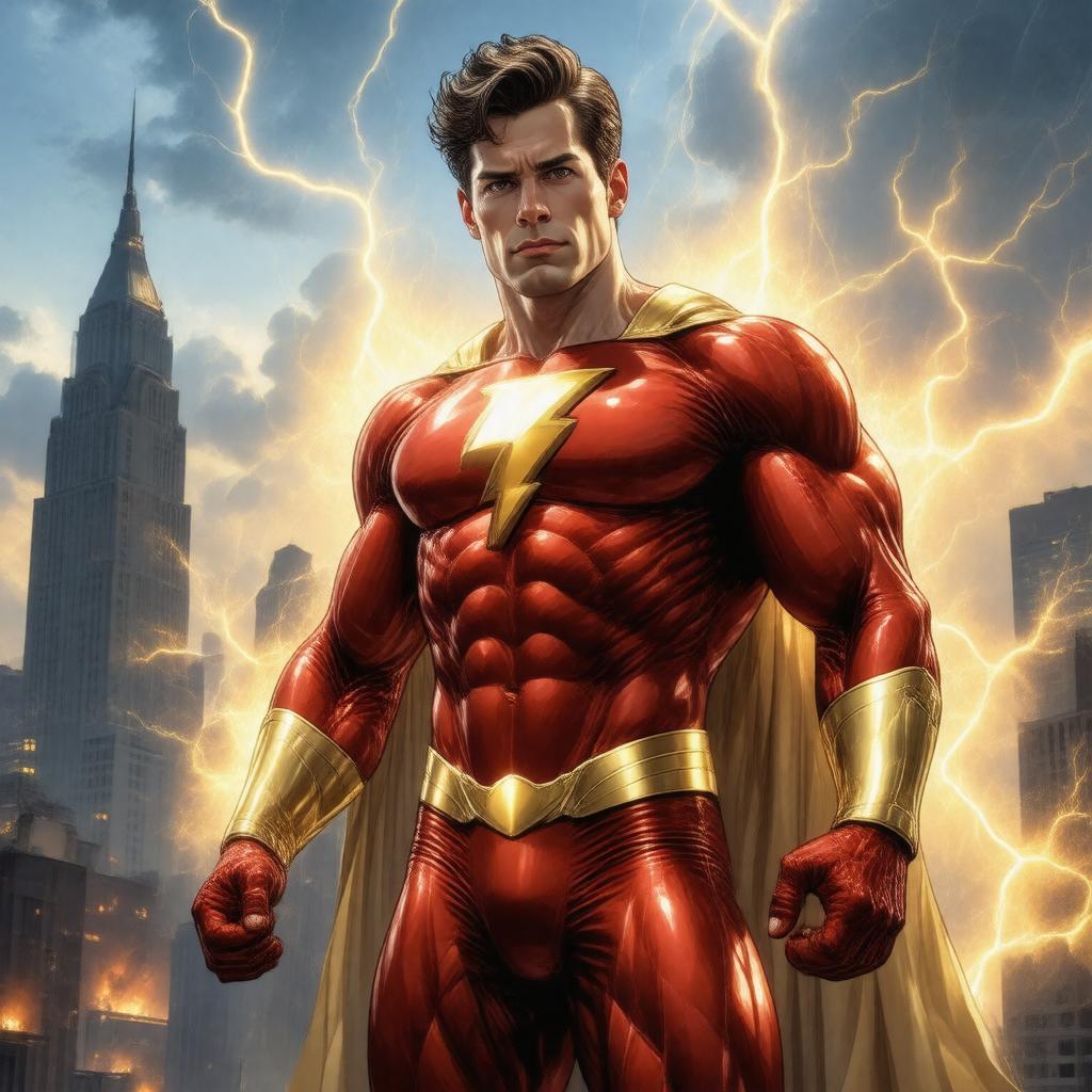 AI-created image of Shazam