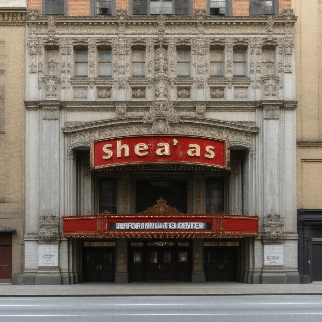 AI-created image of Shea's Performing Arts Center