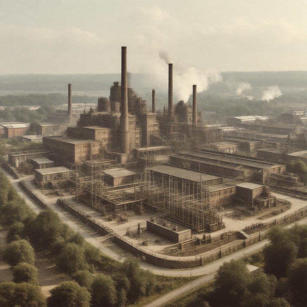 AI-created image of Sheffield Stainless Steel Works