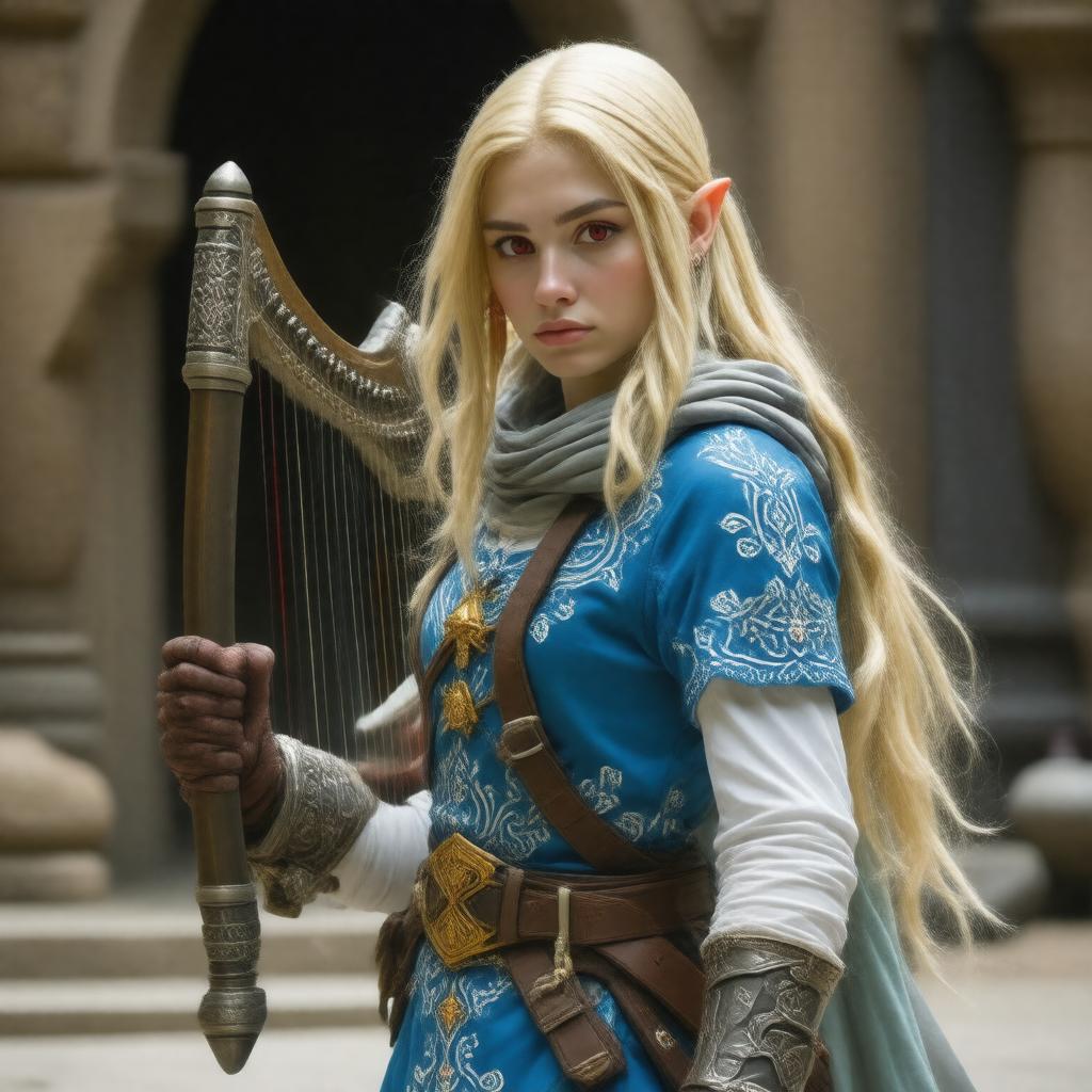 AI-created image of Sheik