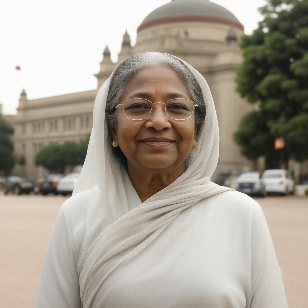 AI-created image of Sheikh Hasina