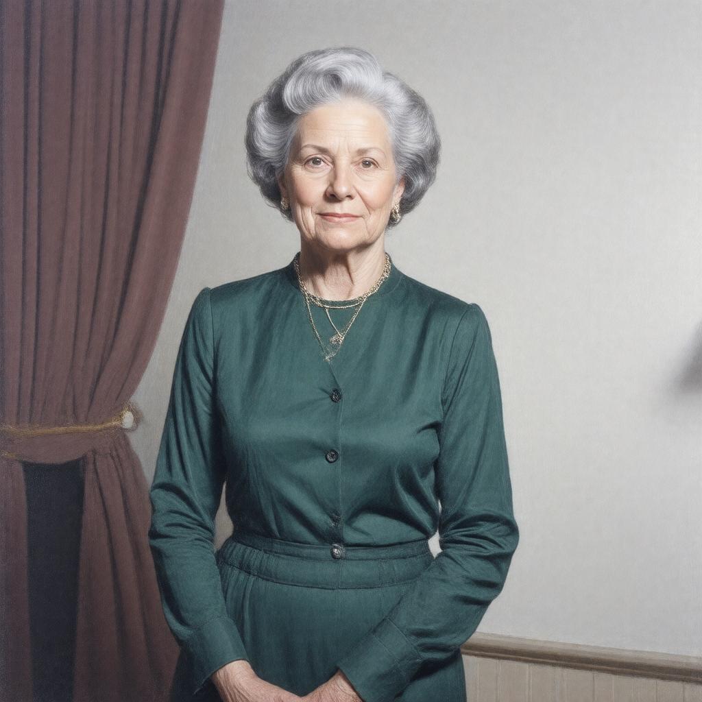 AI-created image of Sheila Falconer