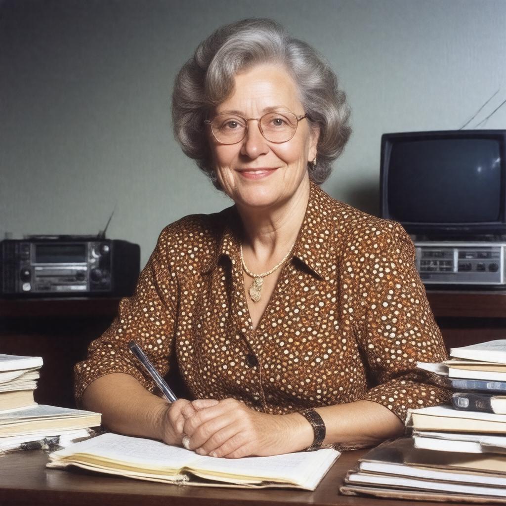 AI-created image of Sheila Hodgson