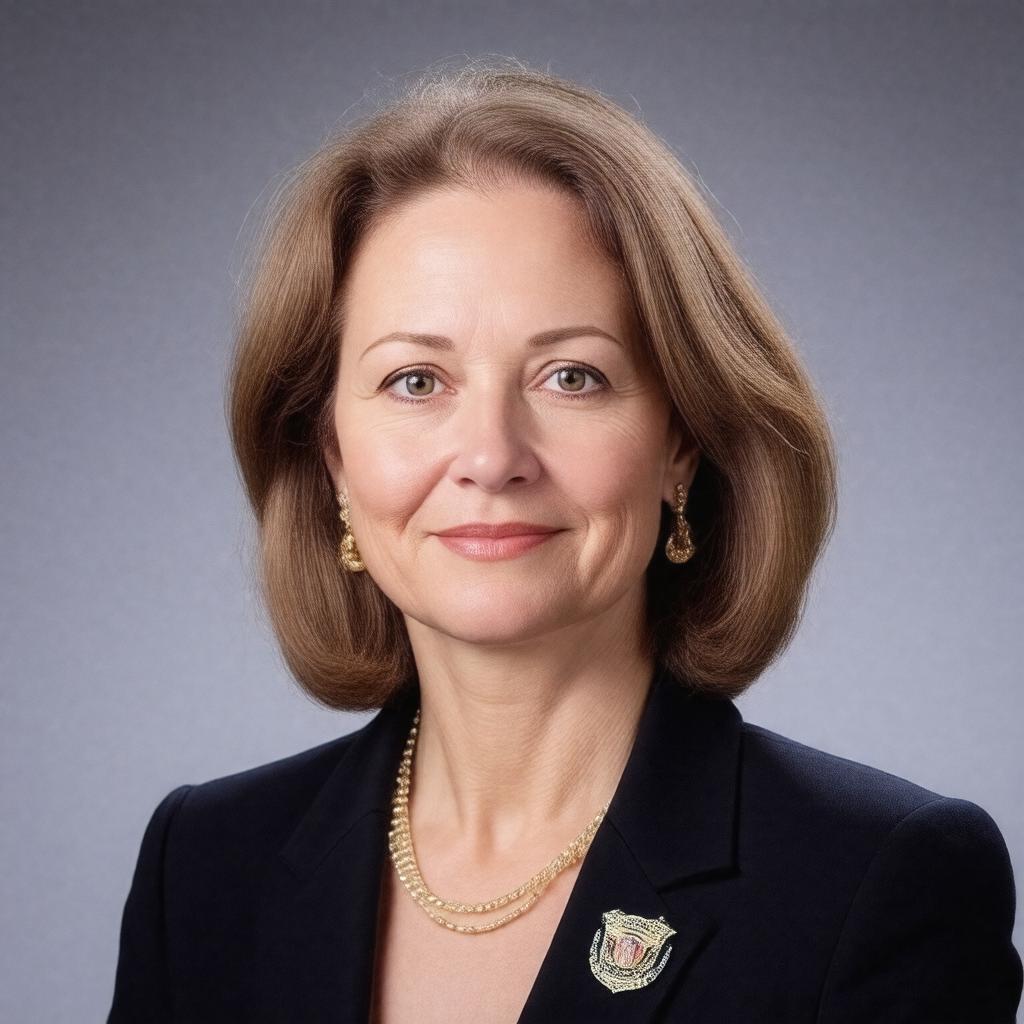 AI-created image of Sheila Widnall