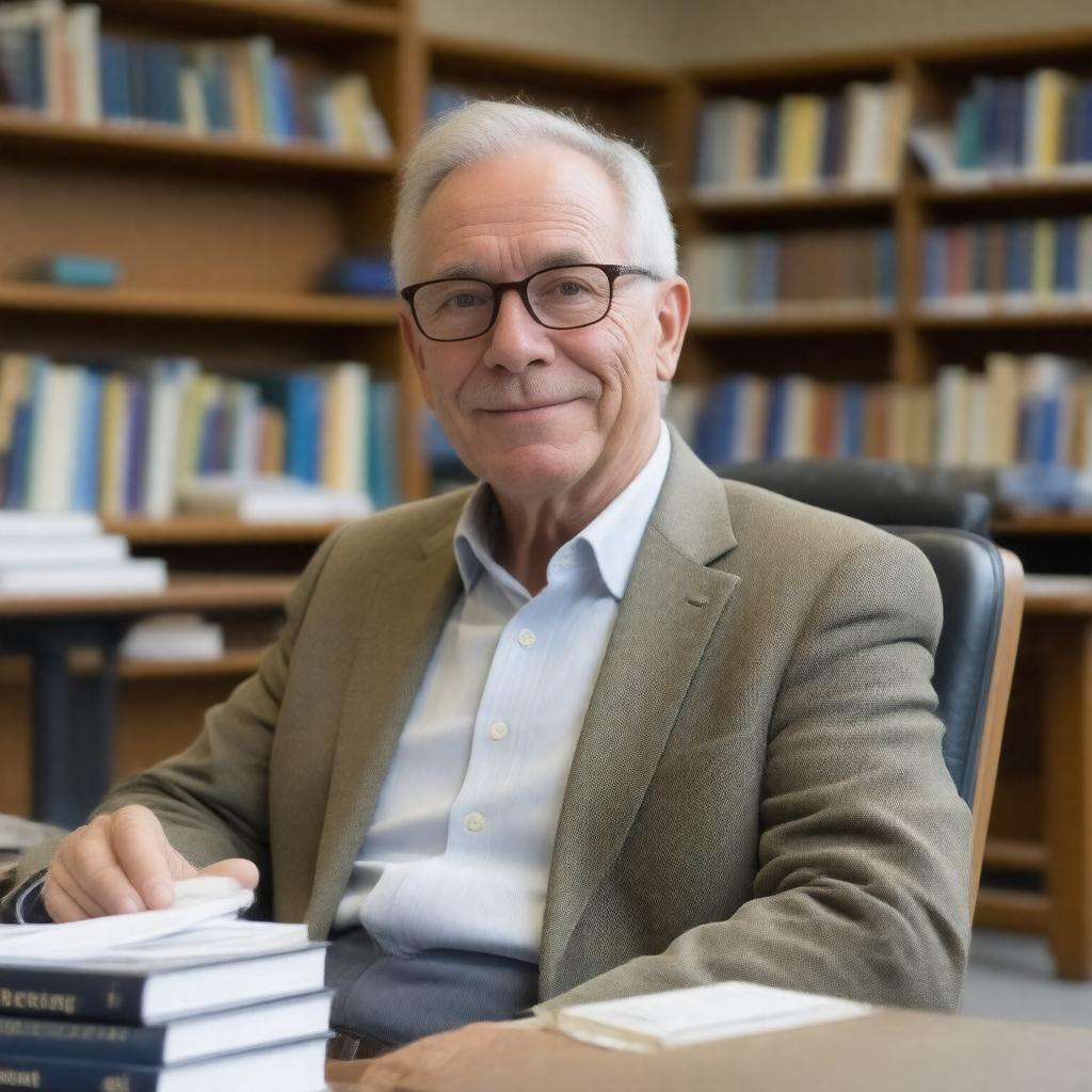 AI-created image of Sheldon Goldman