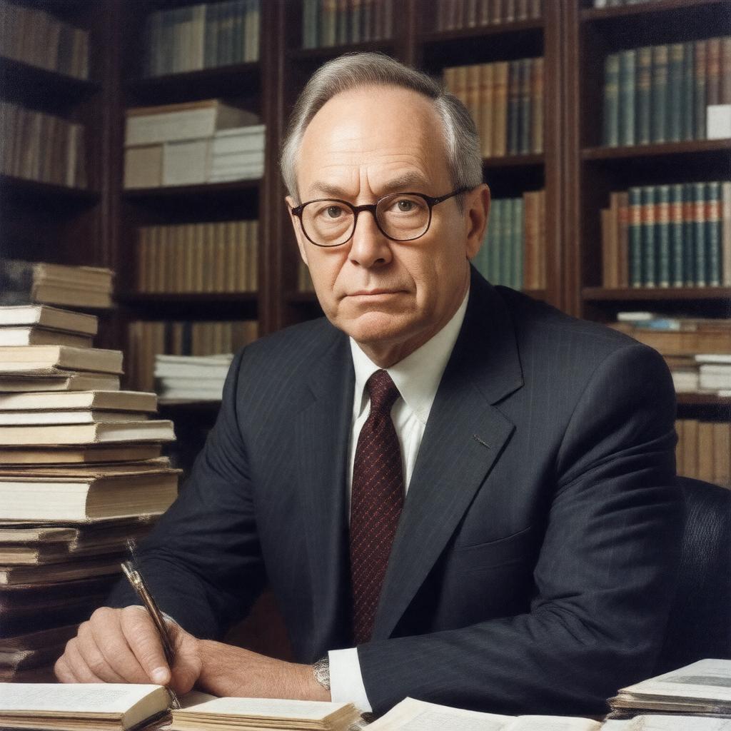 AI-created image of Sheldon Krimsky