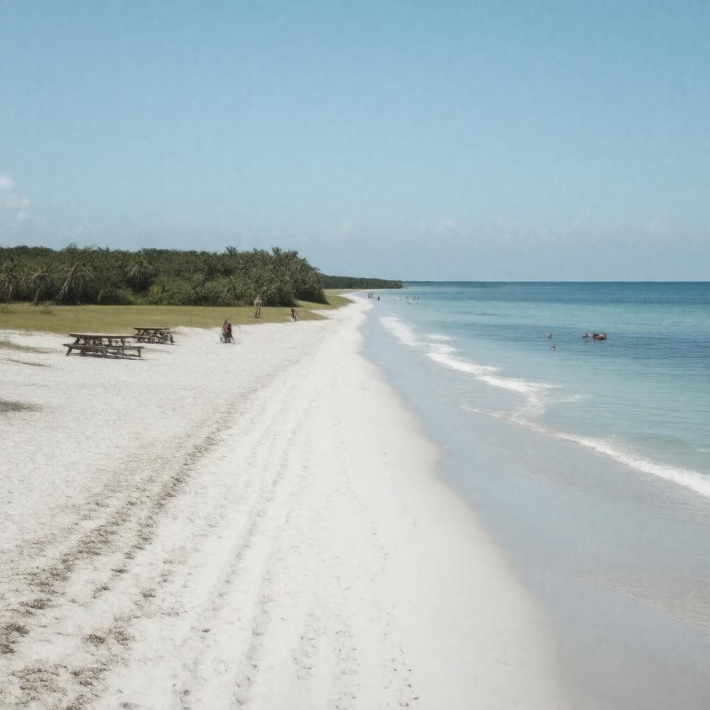 AI-created image of Shell Point Beach