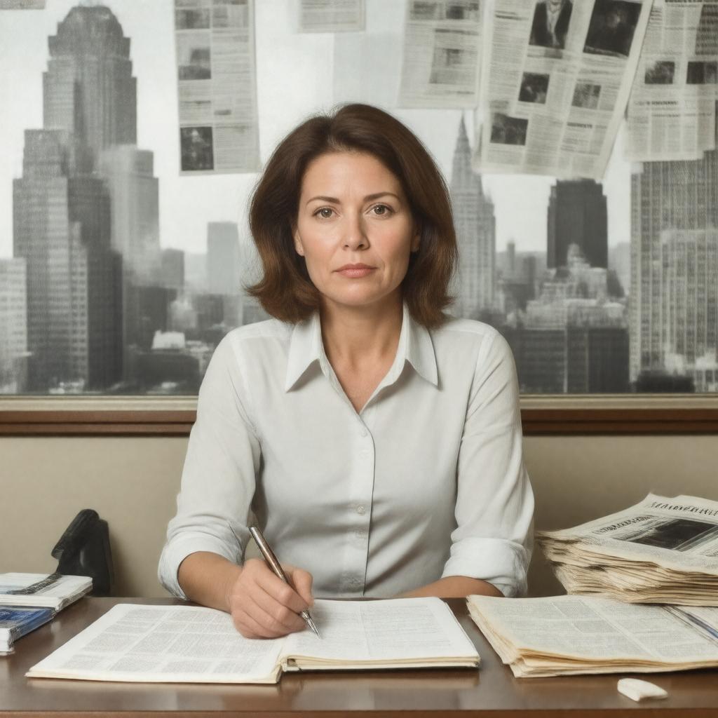 AI-created image of Shelley Murphy