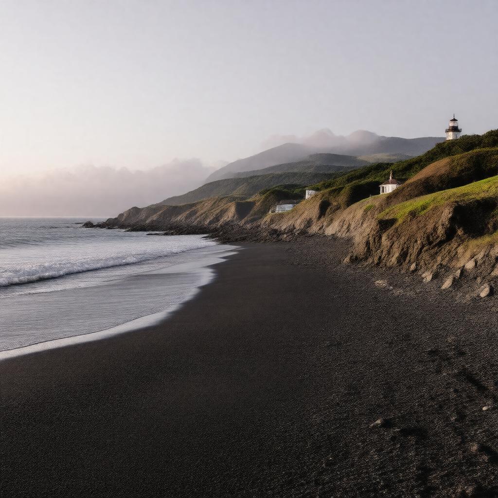 AI-created image of Shelter Cove