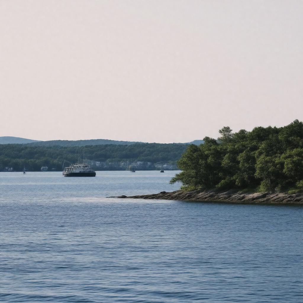 AI-created image of Shelter Island