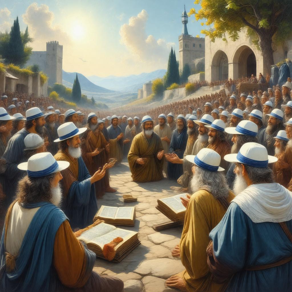 Click to view larger image AI-created image of Shemini Atzeret