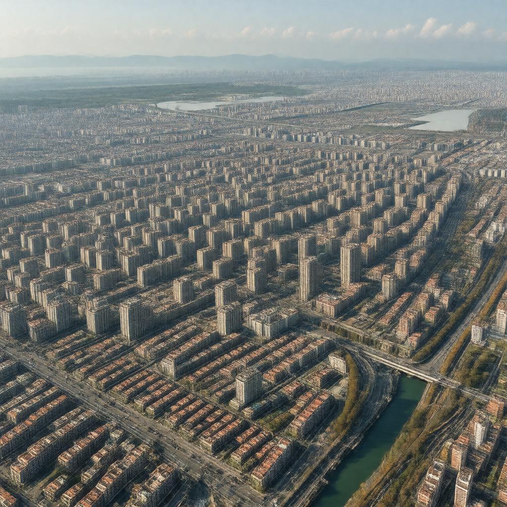 AI-created image of Shenbei New Area