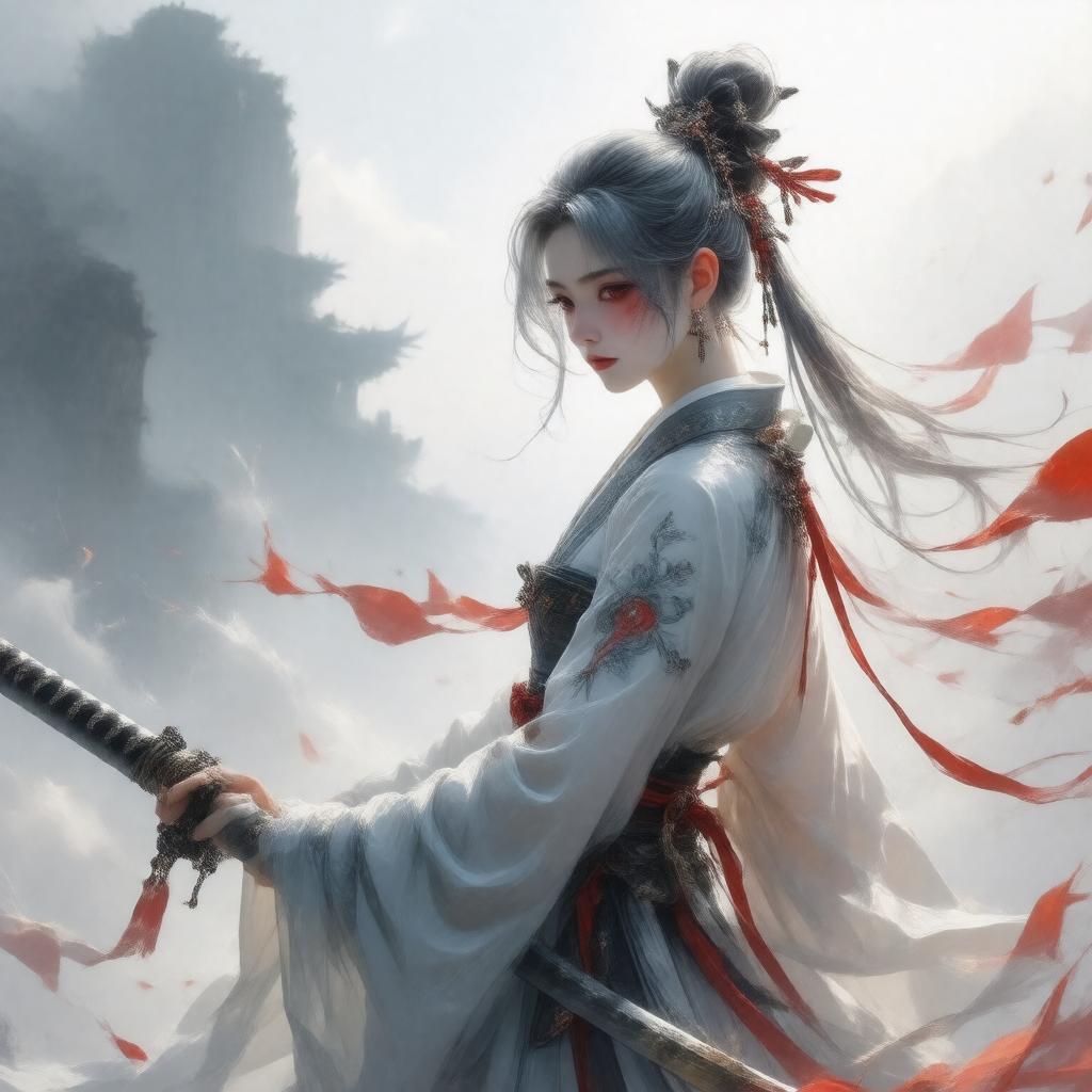 AI-created image of Shenhe