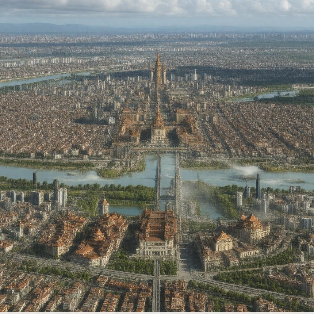 AI-created image of Shenyang, China