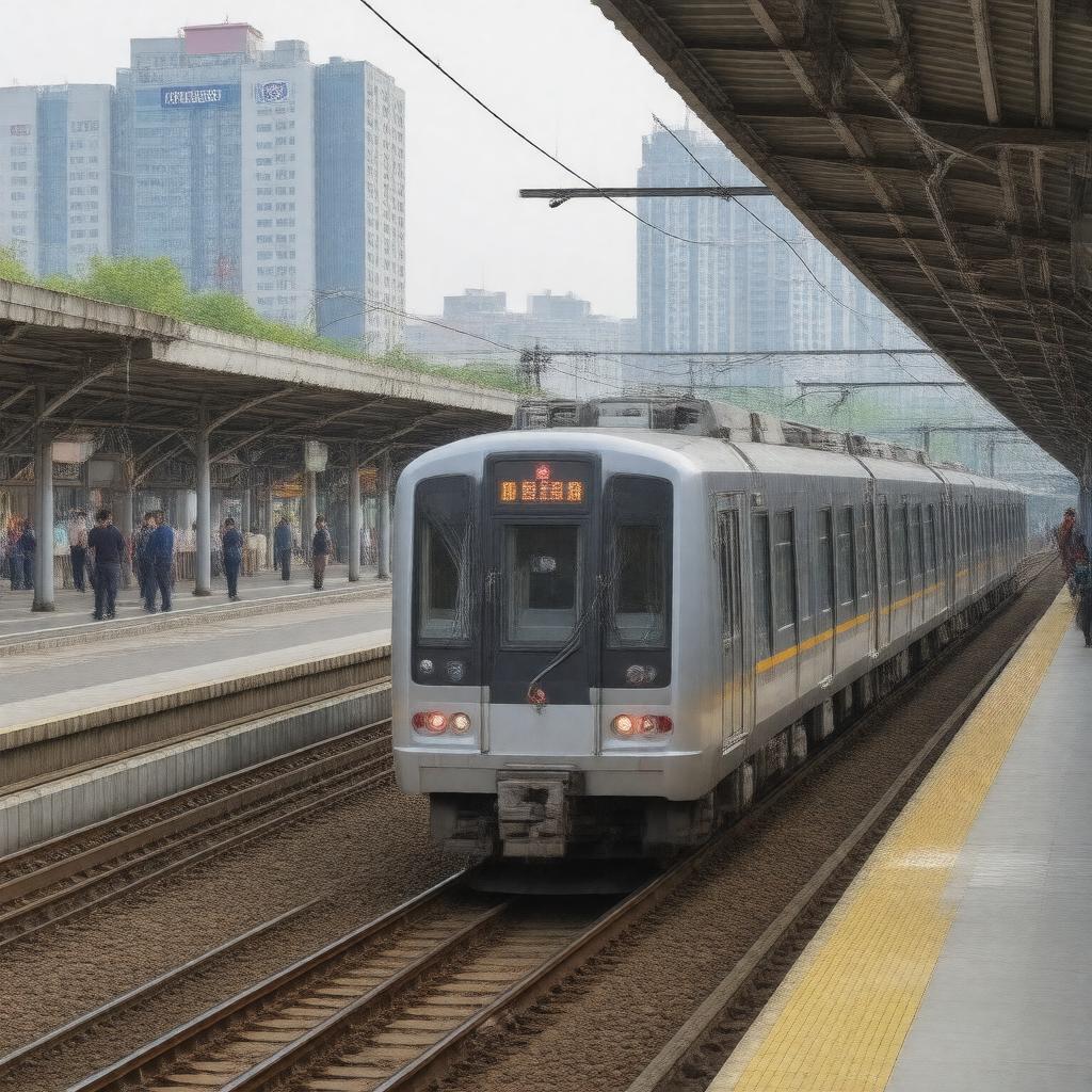 AI-created image of Shenyang Metro